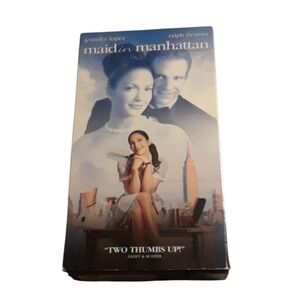 Maid in Manhattan Columbia pictures VHS video tape